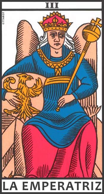 emperatriz luna tarot|LA EMPERATRIZ TAROT